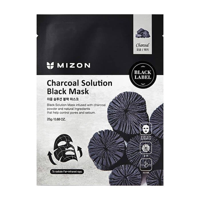 Набор тканевых масок Mizon Black Mask Pack (5 шт.)