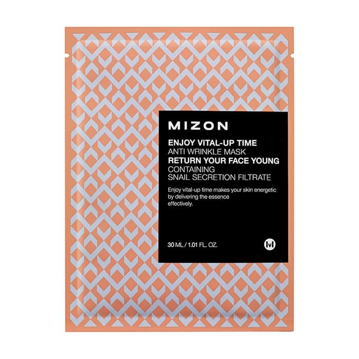 Набор тканевых масок Mizon Enjoy Vital-Up Time Mask Set #1 (4 шт.)