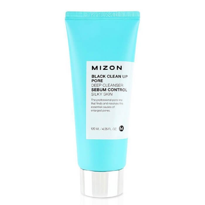 Пенка для умывания Mizon Black Clean Up Pore Deep Cleanser