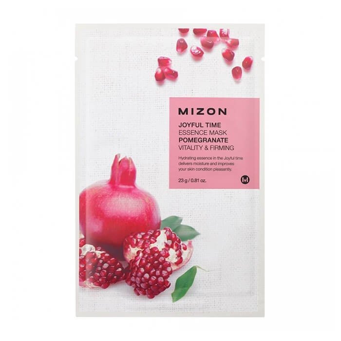 Тканевая маска Mizon Joyful Time Essence Mask - Pomegranate