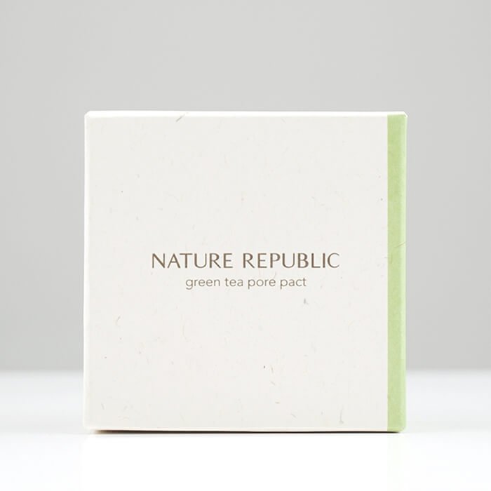 Компактная пудра Nature Republic Botanical Green Tea Pore Pact