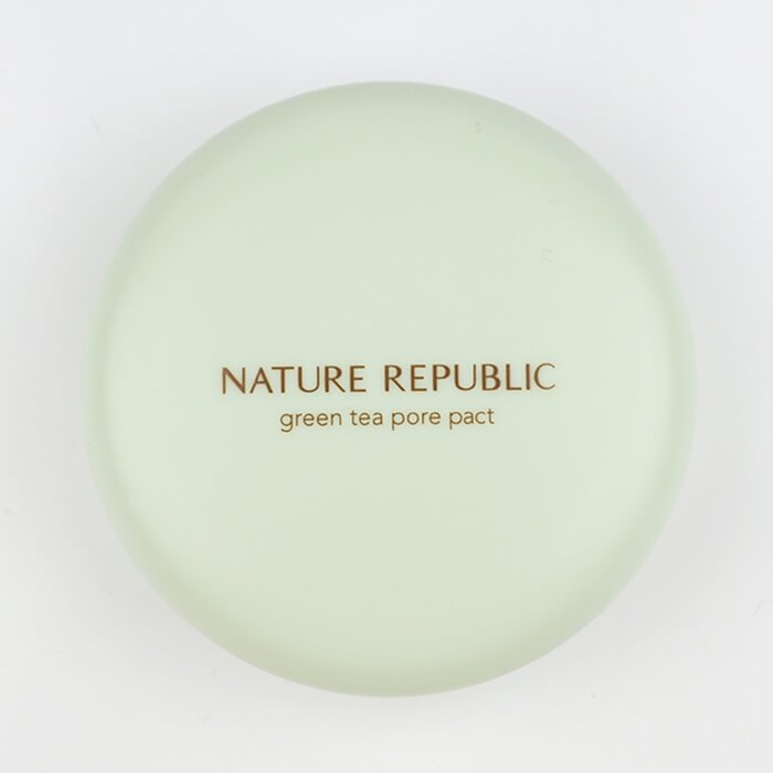 Компактная пудра Nature Republic Botanical Green Tea Pore Pact