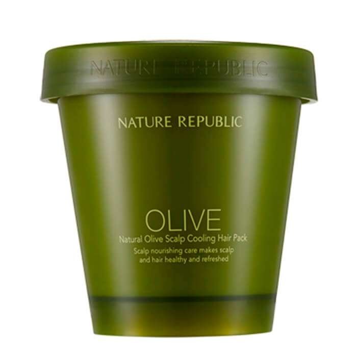 Маска для волос Nature Republic Natural Olive Scalp Cooling Hair Pack