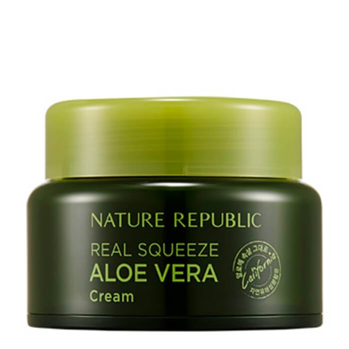 Крем для лица Nature Republic Real Squeeze Aloe Vera Cream