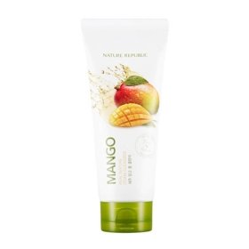 Очищающая пенка Nature Republic Real Nature Mango Foam Cleanser