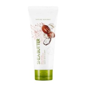 Очищающая пенка Nature Republic Real Nature Shea Butter Foam Cleanser