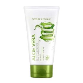 Очищающая пенка Nature Republic Soothing & Moisture Aloe Vera Foam Cleanser