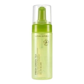 Пенка для умывания Nature Republic Fresh Green Tea Bubble Deep Cleanser