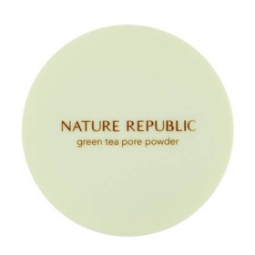Рассыпчатая пудра Nature Republic Botanical Green Tea Pore Powder