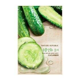 Тканевая маска Nature Republic Real Nature Mask Sheet Cucumber