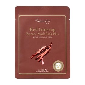 Тканевая маска Natureby Red Ginseng Essence Mask Pack Plus