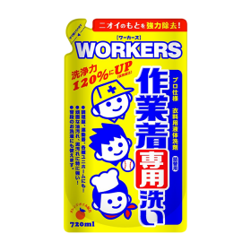 Жидкое средство для стирки Nissan FaFa Workers (720 мл, рефилл)