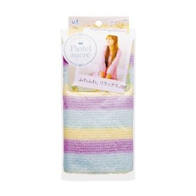 Мочалка для душа ОН:Е Pastel Body Towel (голубая, мягкая)