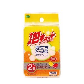 Губка для мытья посуды ОН:Е Awa Qutto Soft Sponge (2 шт.)
