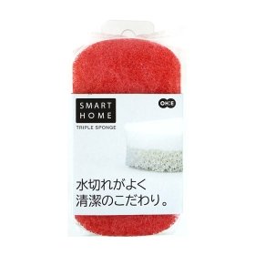 Губка для мытья посуды ОН:Е Smart Home Triple Sponge