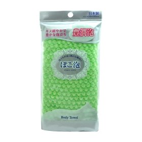 Мочалка для душа ОН:Е Pokoawa Body Towel (зелёная, средней жёсткости)