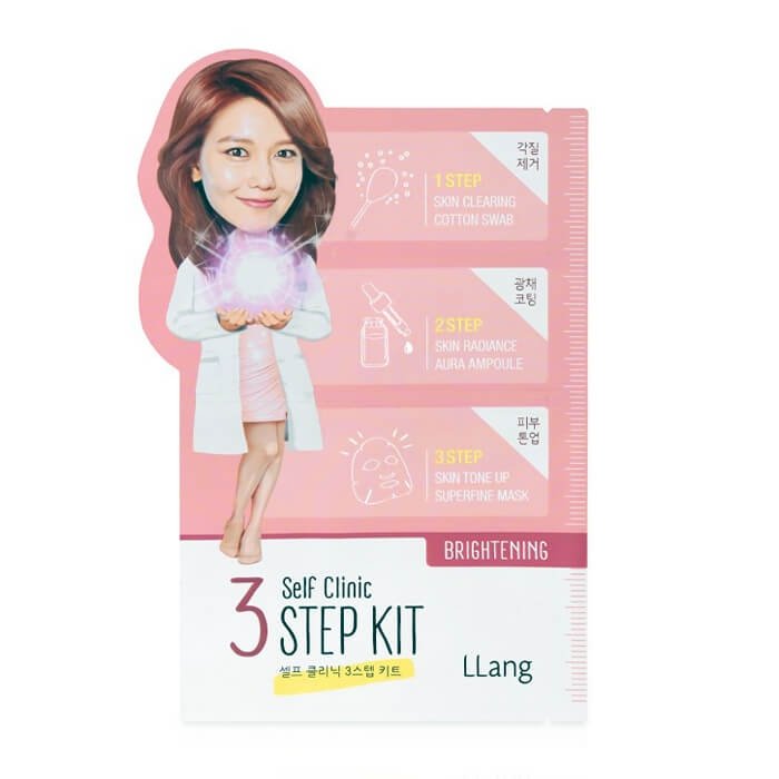 Маска для лица Llang Self Clinic 3 Step Kit - Brightening