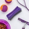 Расческа для собак Pet Teezer De-shedding & Dog Grooming Brush Purple & Grey