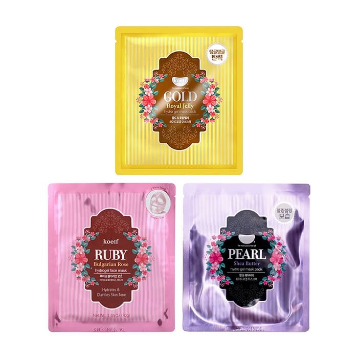 Набор гидрогелевых масок Koelf Hydrogel Mask Pack (3 шт.)