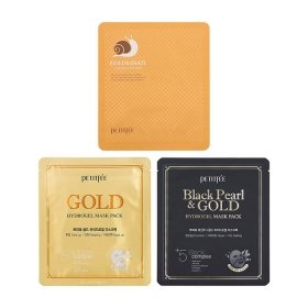 Набор гидрогелевых масок Petitfee Gold Hydrogel Mask Pack (3 шт.)