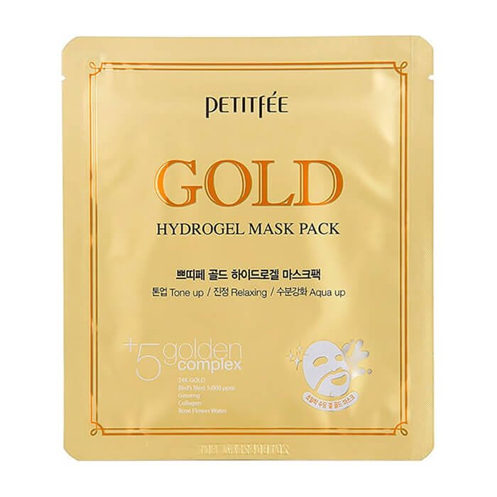 Набор гидрогелевых масок Petitfee Gold Hydrogel Mask Pack (3 шт.)