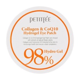 Патчи для глаз Petitfee Collagen & Q10 Hydrogel Eye Patch