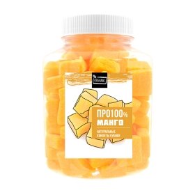 Манго цукаты кубиками ПРО100 ФРУКТЫ (1200 г)