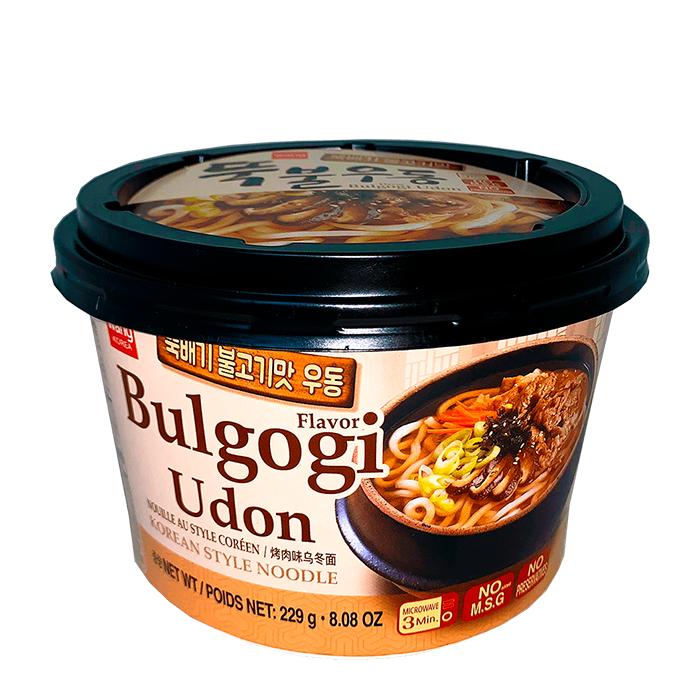 Пшеничная лапша Samjin Wang Bulgogi Flavor Udon (в чашке)