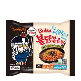 Лапша быстрого приготовления Samyang Hot Chicken Flavor Ramen Light