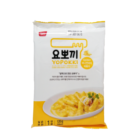 Рисовые клёцки токпокки Young Poong Golden Onion Butter Topokki (120 г)