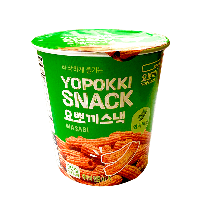 Снэк Yopokki Snack Wasabi со вкусом васаби