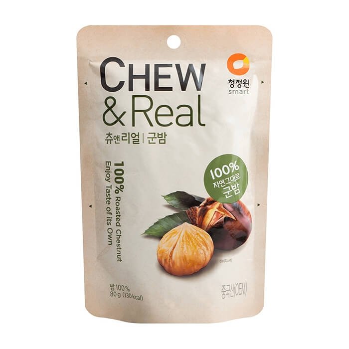 Каштаны жареные Daesang Chew & Real 100% Roasted Chestnut