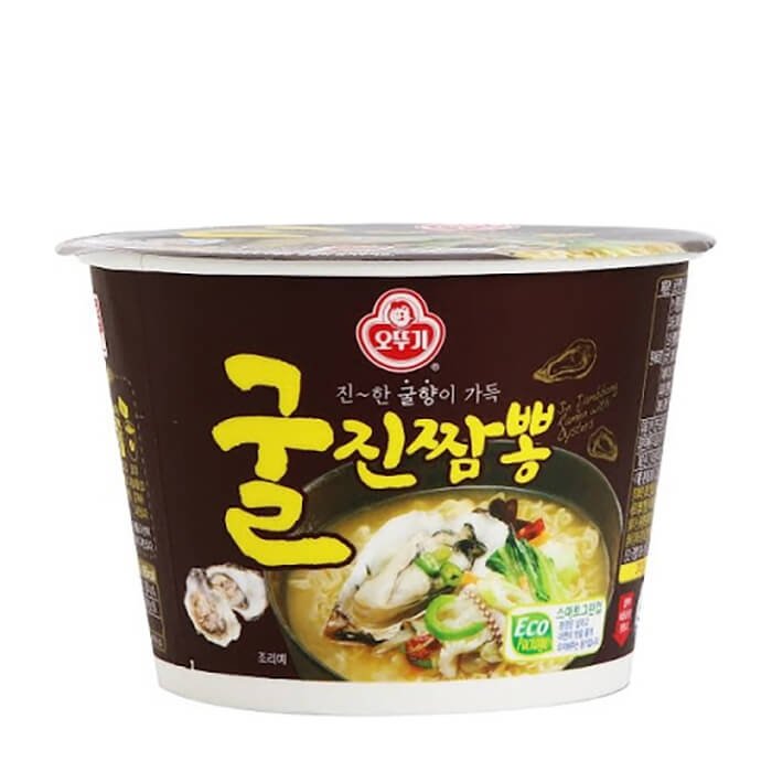 Лапша быстрого приготовления Ottogi Jin Jjambbong Ramen With Oyster