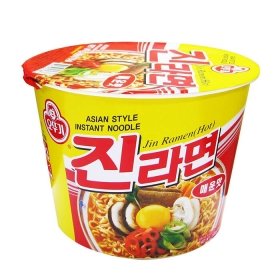 Лапша быстрого приготовления Ottogi Jin Ramen Hot