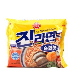 Лапша быстрого приготовления Ottogi Jin Ramen Mild (120 г)