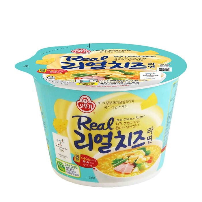 Лапша быстрого приготовления Ottogi Real Cheese Ramen