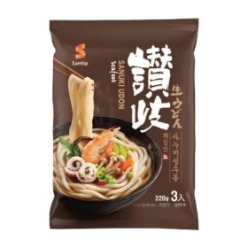 Пшеничная лапша Samlip Sanuki Seafood Flavor Udon
