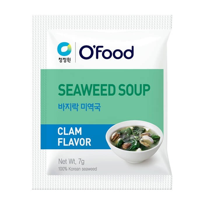 Суп быстрого приготовления Daesang Seaweed Soup Clam Flavor (12 пакетиков)