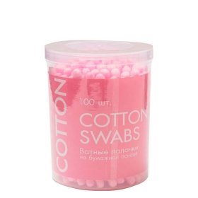Ватные палочки Pure Cotton Swabs Pink
