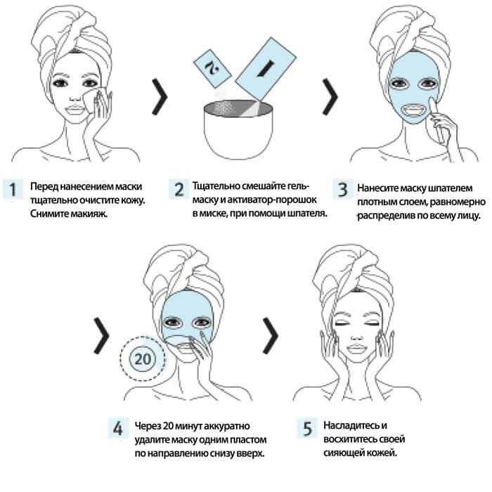 Набор альгинатных масок Redtera Home Treatment Calming Modeling Mask - Refill