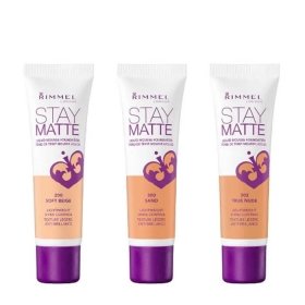 Тональный крем Rimmel Stay Matte Liquid Mousse Foundation