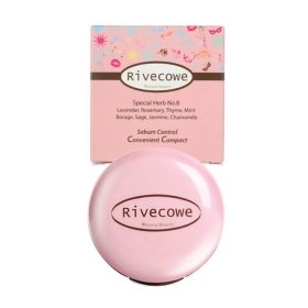 Пудра для лица Rivecowe Sebum Control Convenient Compact