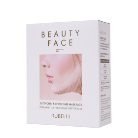 Тканевая маска Rubelli 2-Step Chin&Cheek Care Mask Pack Hot Mask Sheet