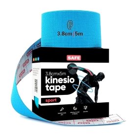Кинезио тейп для тела SAFESPOT Kinesiology Body Tape Sport (3,8см*5м)