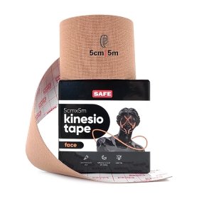 Кинезио тейп для лица SAFESPOT Kinesiology Face Tape (5см*5м)