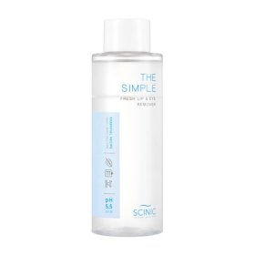 Набор для снятия макияжа Scinic The Simple Fresh Lip&Eye Remover + Pads