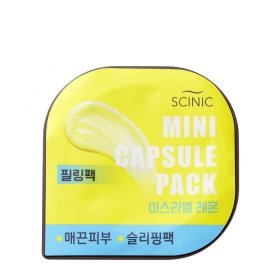 Ночная маска Scinic Mini Capsule Pack Israel Lemon Sleeping Pack