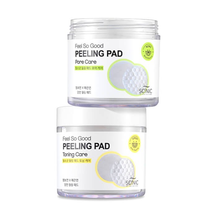 Очищающие диски Scinic Feel So Good Peeling Pad Pore Care