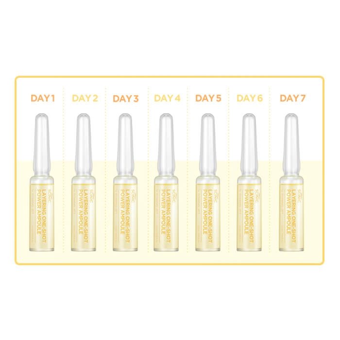 Сыворотка для лица Scinic Layering One-Shot Power Ampoule V Toning Jet