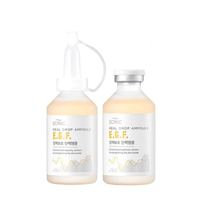 Сыворотка для лица Scinic Real Drop E.G.F Ampoule